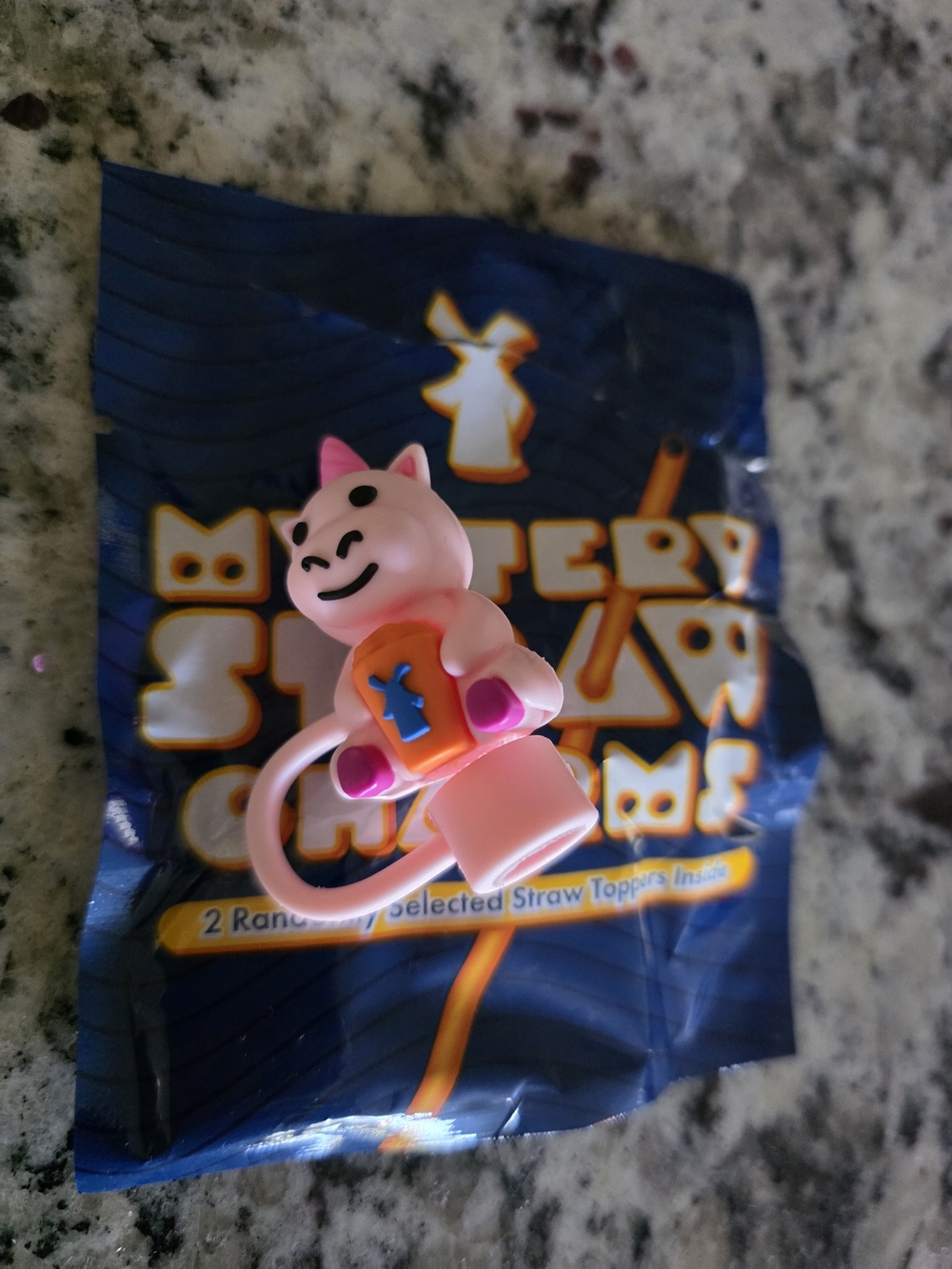 Dutch Bros Unicorn Straw Topper